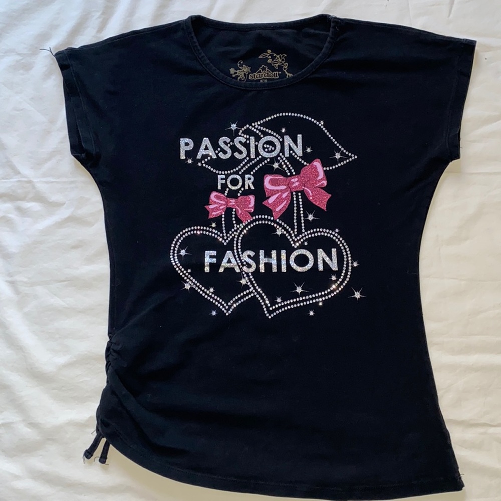 Stardoll girls kids t-shirt size 8-10 medium
